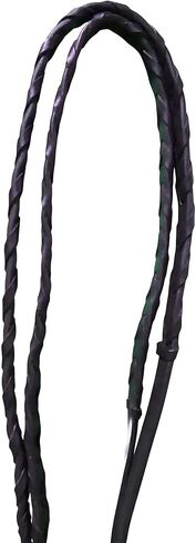 54" Full Horse English Laced Black Leather Reins 805LR04BK in Saudi Arabia