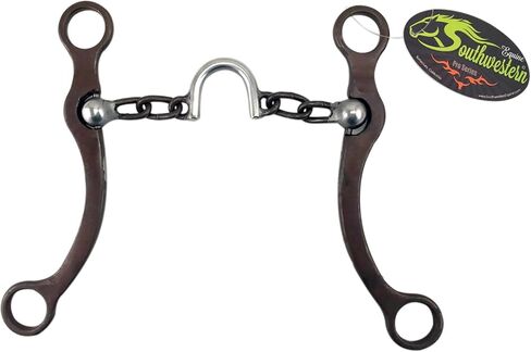 Southwestern Equine Long Shank Arrow Ported Bit (Ported Chain, 5-1/4" Mouth - 8" Cheeks) in Saudi Arabia