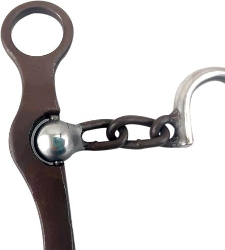 Southwestern Equine Long Shank Arrow Ported Bit (Ported Chain, 5-1/4" Mouth - 8" Cheeks) in Saudi Arabia