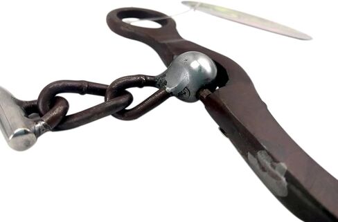 Southwestern Equine Long Shank Arrow Ported Bit (Ported Chain, 5-1/4" Mouth - 8" Cheeks) in Saudi Arabia