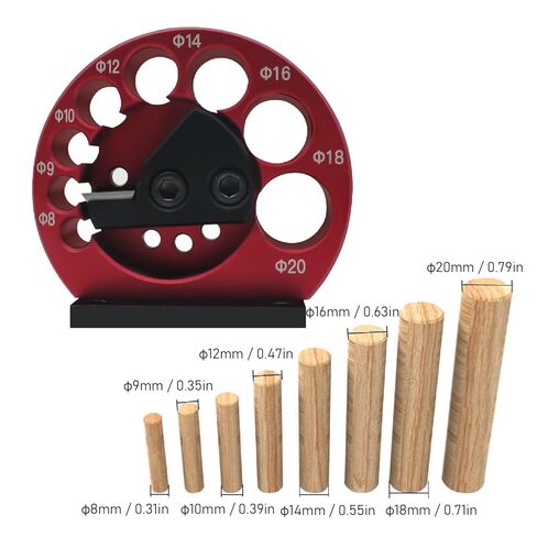 High Speed Carbide Inserts,Easy Operation Electric Drill Stick Dowel Wooden Rods,Efficient Cutting Dowel Maker Jig Ki,for Woodworking in Saudi Arabia