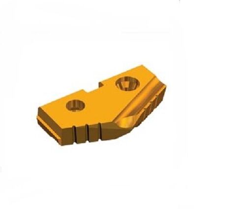 Allied Machine & Engineering 154T-0202 إدراج مثقاب T-A الأصلي المطلي بالقصدير المطلي بالكوبالت الفائق، السلسلة 4، القطر 2-1/16 بوصة in Saudi Arabia