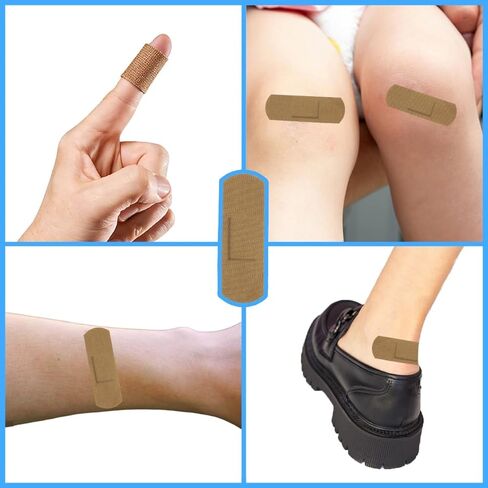 150pcs 1" x 3" Sterile Bandage Bulk Fabric Adhesive Flexible Bandages Breathable for First Aid Skin Wound Protection Care in Saudi Arabia