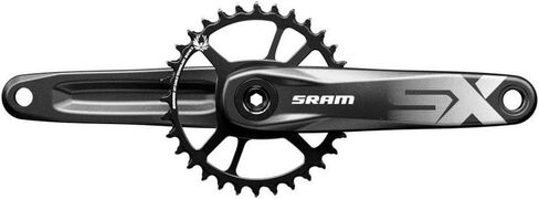SRAM SX Eagle Boost Crankset - 175mm, 12-Speed, 32t, Direct Mount, DUB Spindle Interface, Black, A1 in Saudi Arabia