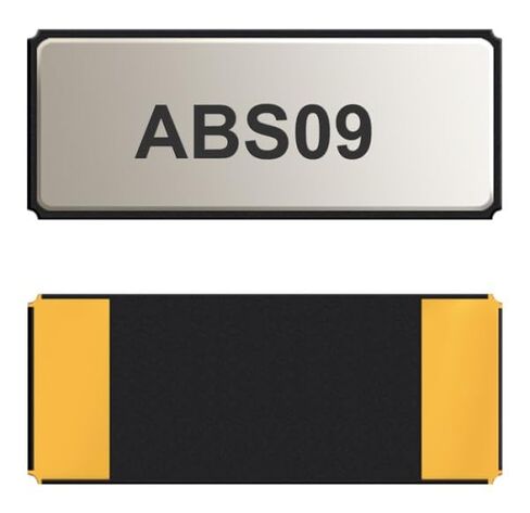 Abracon، ABS09-32.768KHZ-1-T، كريستال SMD منخفض المستوى - 32.768 كيلو هرتز ± 10 جزء في المليون - 12.5pF - -40 درجة مئوية إلى +85 درجة مئوية - شريط وبكرة (500 قطعة/عناصر) in Saudi Arabia