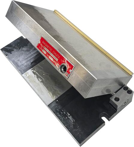 INTBUYING Permanent Magnetic Sine Plate, Permanent Magnetic Chuck, 6x6in Single Sine Plate Powerful Chuck for Grinding Machine Lathe Magnets 10KG/CM² Suction in Saudi Arabia