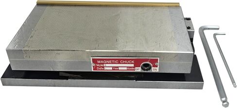 INTBUYING Permanent Magnetic Sine Plate, Permanent Magnetic Chuck, 6x6in Single Sine Plate Powerful Chuck for Grinding Machine Lathe Magnets 10KG/CM² Suction in Saudi Arabia