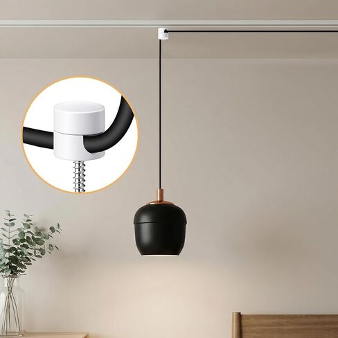 4pcs Swag Hooks for Ceiling Lights, White Pendant Light Hanging Hooks, Modern Ceiling Hook for Electrical Cord, DIY Lamp Hanging Chandelier Fixture Hardware for Pendant Light in Saudi Arabia