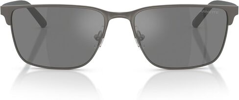 نظارات شمسية مستطيلة للرجال من Arnette AN3094 Hampere، مستقطبة باللون الأسود غير اللامع/الأخضر الداكن، 58 مم in Kuwait