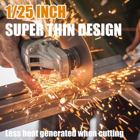 200 حزمة من العجلات المقطوعة 4 1/2 بوصة، عجلة قطع معدنية من الفولاذ المقاوم للصدأ، قرص قطع معدني رفيع لطاحونة الزوايا in Kuwait