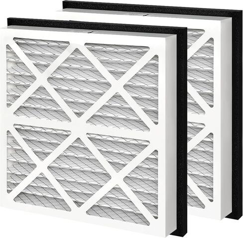 Vilaso 20x20x3 MERV 13 استبدال فلتر الهواء المطوي لسلسلة Zephyr VGF 20x20x3 شبكة هواء العودة للمنزل بالكامل، فلتر مطوي عميق 3 بوصات يناسب شبكات إرجاع قياسية 1 بوصة بدون تعديل، عبوتان in Saudi Arabia