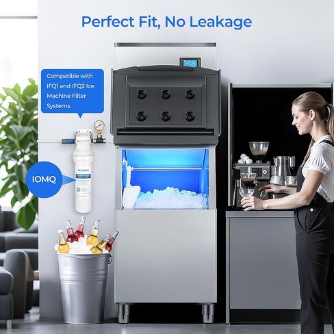 خرطوشة فلتر مياه لآلة صنع الثلج من IOMQ، متوافقة مع سلسلة Ice-O-Matic IFQ IFQ1، وأنظمة تنقية المياه IFQ2، عبوتان in Kuwait