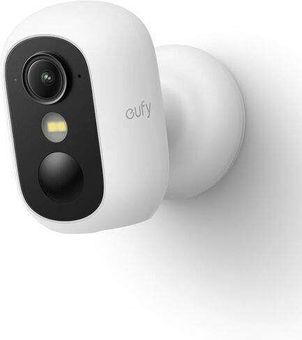 eufy Security eufyCam C35 2-Cam Kit, Wireless Security Indoor/Outdoor Camera, Magnetic Mount, Color Night Vision, Local Storage, No Monthly Fee, IP67, Facial Recognition, Solar Panel Compatible, Black in Kuwait
