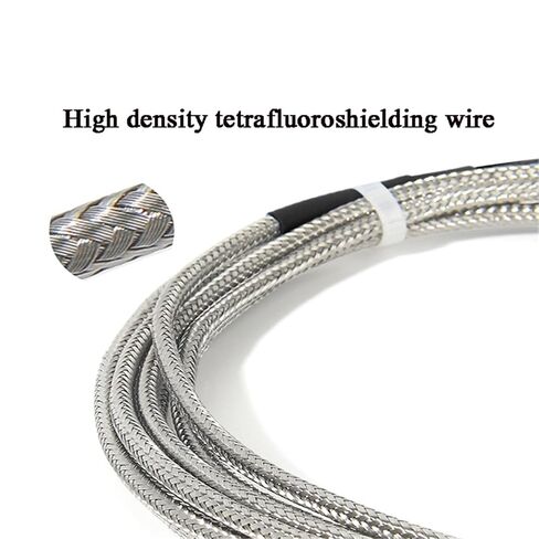 K Patch Type Thermocouple Hole 6mm Temperature Sensor Stainless Steel Shielding Wire E Type 1Pcs(K Type 2M) in Saudi Arabia