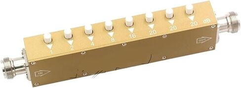 المخفف مفتاح الضغط 2 واط 5 واط N نوع SMA إشارة 0-30dB 60dB 90dB زر خطوة قابل للتعديل المخفف 0-4 جيجا هرتز (5 واط SMA-KK 60DB 4G) in Kuwait