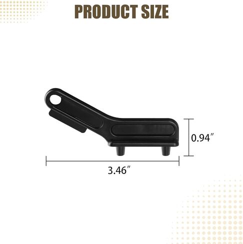 مفتاح لوحة سطح السفينة البحرية المتين من البولي كربونات، لفتح معظم أغطية تعبئة سطح خزان الوقود والغاز والمياه القياسية باللون الأسود in Kuwait