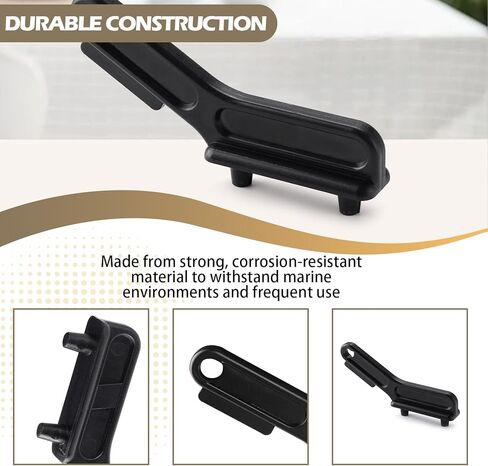 مفتاح لوحة سطح السفينة البحرية المتين من البولي كربونات، لفتح معظم أغطية تعبئة سطح خزان الوقود والغاز والمياه القياسية باللون الأسود in Kuwait