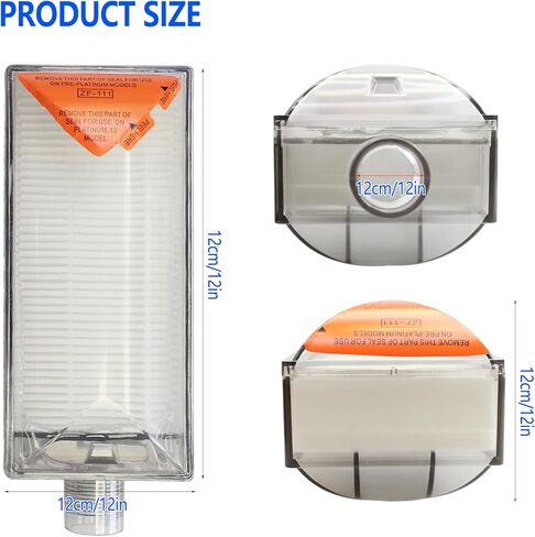 2-Pack Intake Filter for INVA Perfecto Platinume, Inlet Filter 1131249 Individually Sealed Packaging in Saudi Arabia