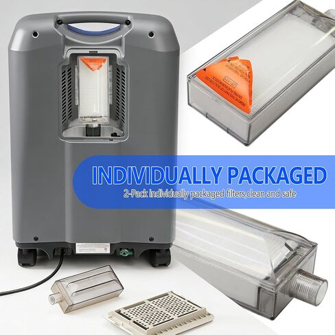 2-Pack Intake Filter for INVA Perfecto Platinume, Inlet Filter 1131249 Individually Sealed Packaging in Saudi Arabia
