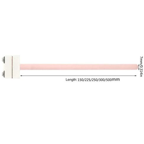 S Type Thermocouple WRP-100 150/200/300/500mm Probe Temperature Sensor 0-1300℃ 1Pcs(Length 175mm) in Saudi Arabia