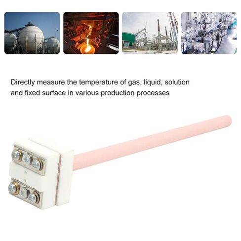 S Type Thermocouple WRP-100 150/200/300/500mm Probe Temperature Sensor 0-1300℃ 1Pcs(Length 175mm) in Saudi Arabia