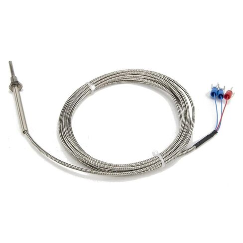 FTARP08 PT100 Type 3.0m Metal Screening Cable Probe RTD Temperature Sensor M6*1 1Pcs in Saudi Arabia