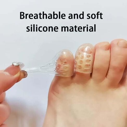 30 Pcs Silicone Toe Protectors, Breathable, Waterproof, and Sweat Proof, Pain Relief, Solve Various Foot Problems in Saudi Arabia