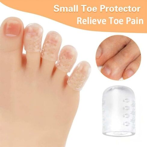 30 Pcs Silicone Toe Protectors, Breathable, Waterproof, and Sweat Proof, Pain Relief, Solve Various Foot Problems in Saudi Arabia