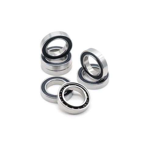 6802RS محمل سيراميك هجين 15*24*5 مللي متر الأقواس السفلية قطع الغيار 6802 RS الكرات 6802-2RS 2 قطعة in Kuwait