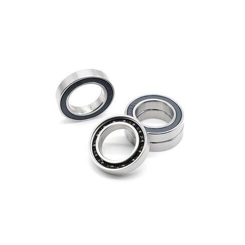 6802RS محمل سيراميك هجين 15*24*5 مللي متر الأقواس السفلية قطع الغيار 6802 RS الكرات 6802-2RS 2 قطعة in Kuwait