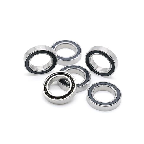 6802RS محمل سيراميك هجين 15*24*5 مللي متر الأقواس السفلية قطع الغيار 6802 RS الكرات 6802-2RS 2 قطعة in Kuwait