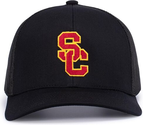 Pacific Headwear NCAA USC Men's Trucker Snapback Cap in Saudi Arabia