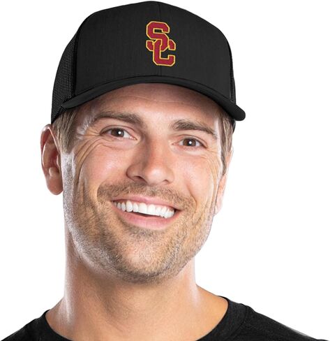 Pacific Headwear NCAA USC Men's Trucker Snapback Cap in Saudi Arabia