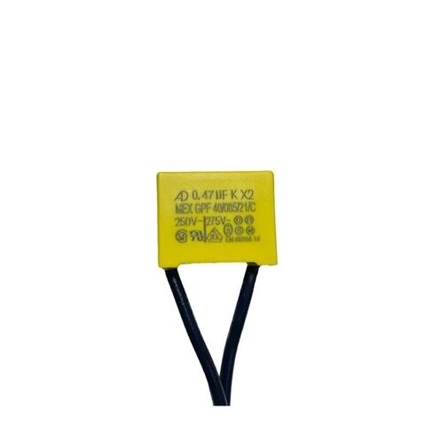 5PCS AD K X2 capacitance Tape line 0.1uF 0.15uF 0.22uF 0.33uF 0.47uF 250V-275V Housing Flexible Wire Capacitor Capacitance Meters(5pcs 0.33UF) in Saudi Arabia