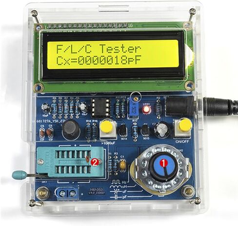 DC 5V Frequency Meter Cymometer Inductance Tester High-Precision LCD Digital Frequency Counter in Saudi Arabia