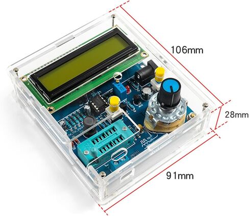 DC 5V Frequency Meter Cymometer Inductance Tester High-Precision LCD Digital Frequency Counter in Saudi Arabia