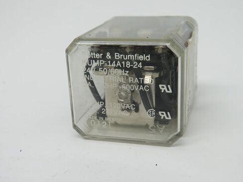 TE CONNECTIVITY/POTTER & BRUMFIELD KUMP-14A18-24 مرحل الطاقة، 3PDT، 24VDC، 15A، توصيل in Kuwait