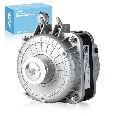 YZF10-20 Fan AC Motor 120V 10 / 55W 0.8A 60Hz Shaded Pole Condenser Motor Replace for Atosa Avantco Refrigeration Equipment Radiator Evaporator Freezer, Small Ventilation Equipment 1550rpm in Saudi Arabia