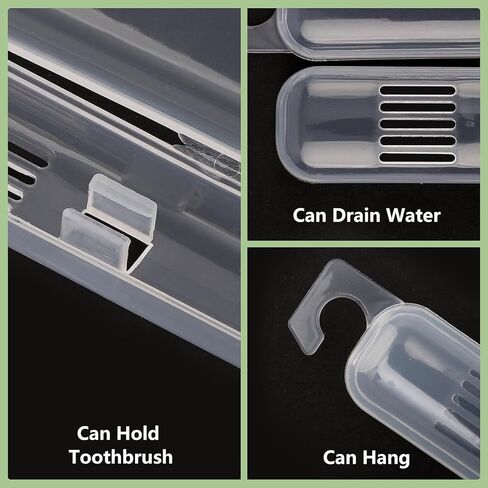 مجموعة فرش أسنان للسفر مكونة من 6 قطع، فرش أسنان ناعمة للغاية للبالغين، فرشاة أسنان يدوية محمولة لطيفة مع حقيبة سفر فردية، فرش أسنان للتنظيف العميق للأسنان الحساسة (متعددة الألوان) in Kuwait