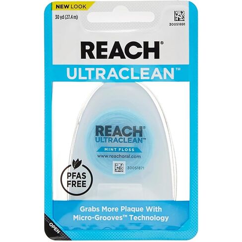REACH Ultraclean Mint Floss 30 Yards (Pack of 2) in Saudi Arabia