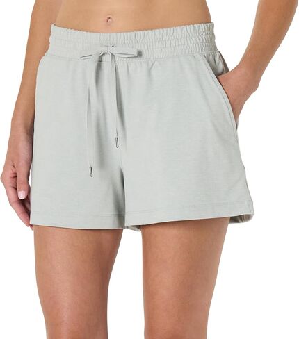 Amazon Essentials Women's Athletic Soft Performance Lightweight Stretch Workout Gym Sweat Shorts in Saudi Arabia