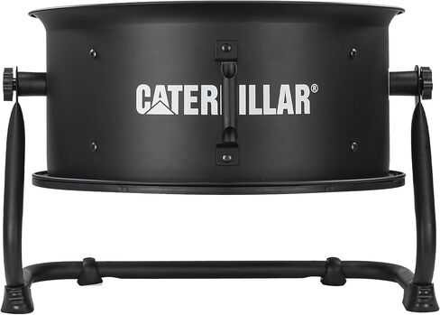 Caterpillar® fan 18"-Blade High-Velocity Drum Fan Heavy Duty Industrial Grade (Black, 2-in-1): 3,400 CFM, 4-Speed, 360 Degree Adjustable Drum Head, Dual Ball Bearing Motor with Die-Cast Cover in Saudi Arabia