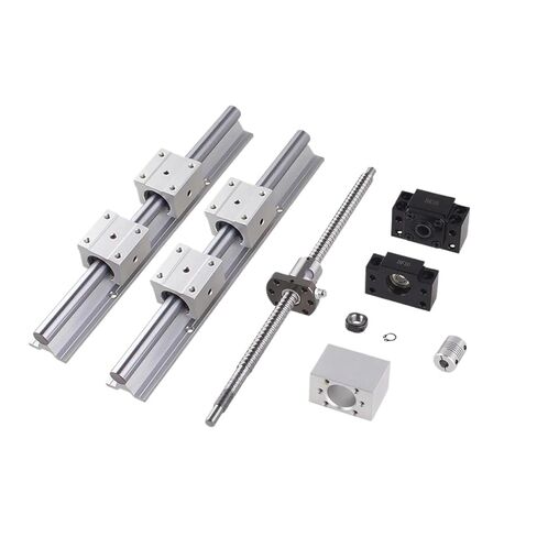 300 ~ 500 مم دليل خطي السكك الحديدية R16 + R16UU تحمل الإسكان + SFU1204 (SFU450 SBR400) in Kuwait