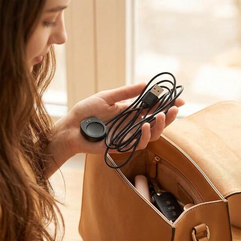 كابل شحن USB-A مغناطيسي لحزام Amazfit Helio، شاحن بديل 3.3FT متوافق مع Amazfit T-Rex 3، Balance، Balance 2 in Kuwait