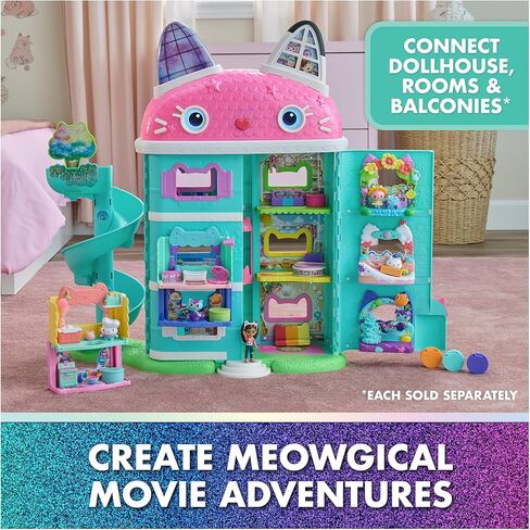 Gabby's Dollhouse: The Movie, Cat-Venture Crew Pack, 11-Piece Toy Figure Set with Accessories, Kids Toys for Girls & Boys Ages 3 and Up in Saudi Arabia