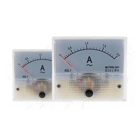 85L1 AC Analog Current Meter Panel 50mA 500mA 1A 5A 10A 20A 50A 100A Mechanical Ammeter 1Pcs(400A(5)) in Saudi Arabia