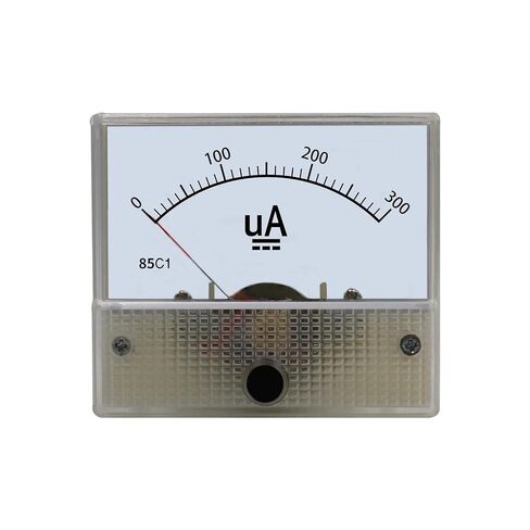 DC Microampere Meter 85C1 Pointer Type Mechanical .Current Measurement 20uA~1000uA 1Pcs(200uA) in Saudi Arabia