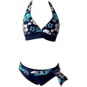 نزوة ملابس السباحة الشاطئ 2000s عطلة الخروج ملابس مثير خمر الصيف مجموعة 2 قطع Y2k الأزهار بيكيني مجموعات النساء in Kuwait