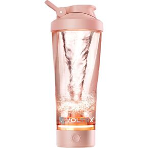 VOLTRX Premium Electric Protein Shaker Bottle, Made with Tritan - BPA Free - 24 oz Vortex Portable Mixer Cup/USB C Rechargeable Shaker Cups for Protein Shakes in Saudi Arabia