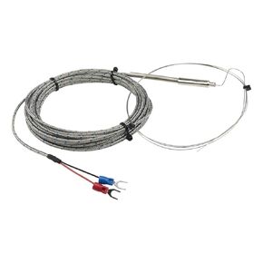FTARP08 K Type 5m Metal Screening Cable 1000mm 1m Probe Thermocouple Temperature Sensor 1PPcs in Saudi Arabia